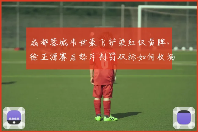 成都蓉城韦世豪飞铲染红仅黄牌，徐正源赛后怒斥判罚双标如何收场？